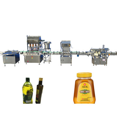 Китай 10-40 бутылок/минимальной машина завалки меда, машина завалки пищевого масла шагая мотора поставщик